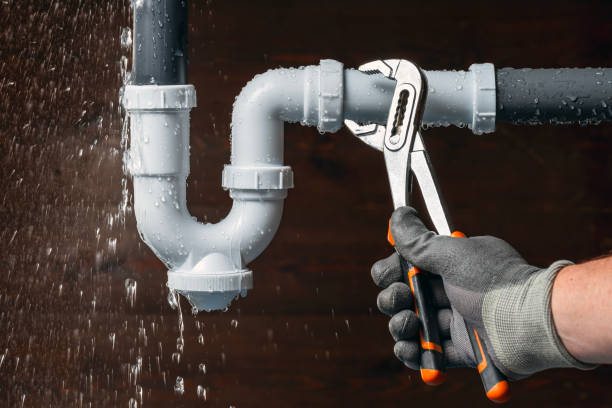 Professional Plumbing technician working in Bridgton, ME